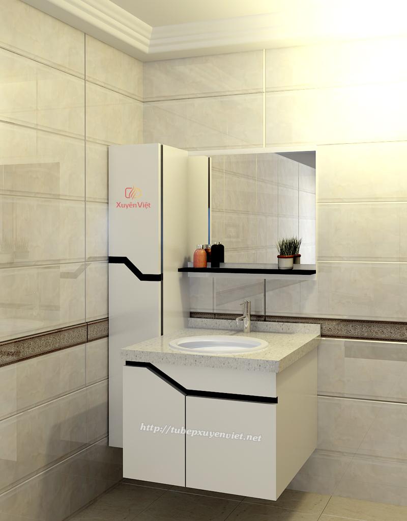 Tủ lavabo đẹp nhà cô Tân - Biệt Thự Sao Đỏ, Hải Phòng XV521