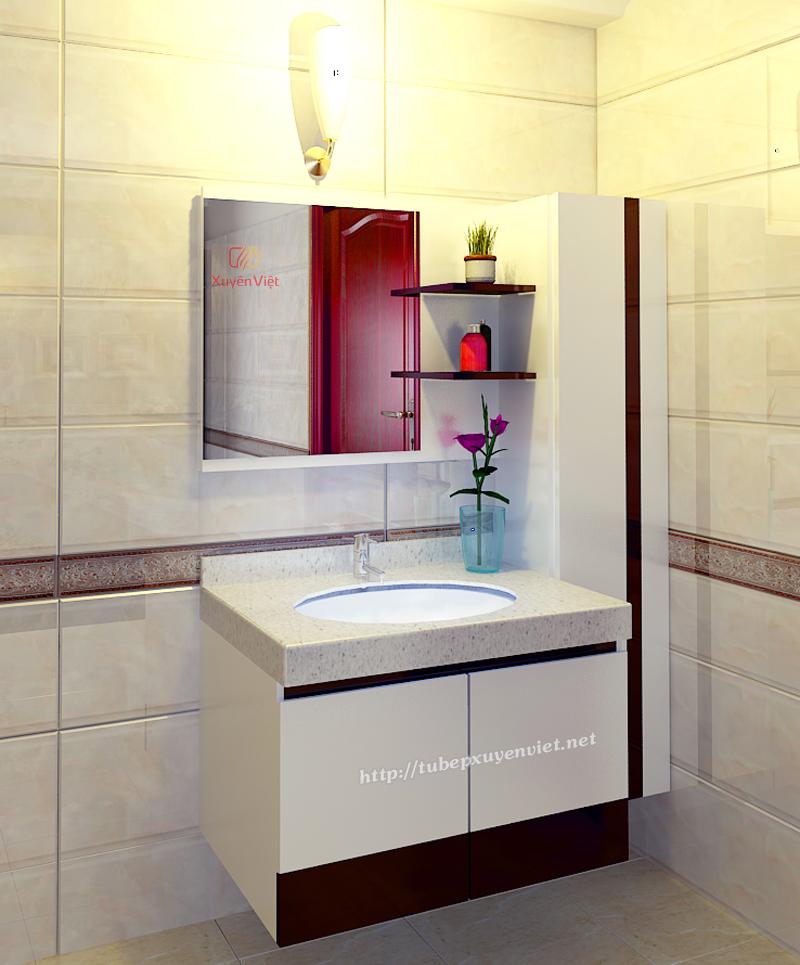 Tủ lavabo đẹp nhà cô Tân - Biệt Thự Sao Đỏ, Hải Phòng XV525