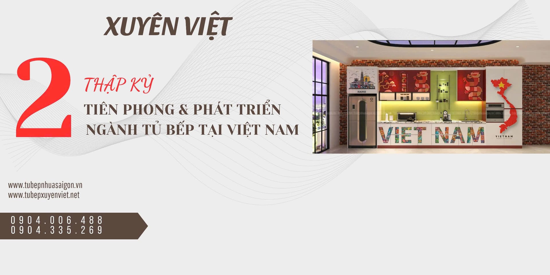 Tủ bếp Xuyên Việt