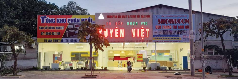 Showroom tủ bếp Xuyên Việt thủ Đức