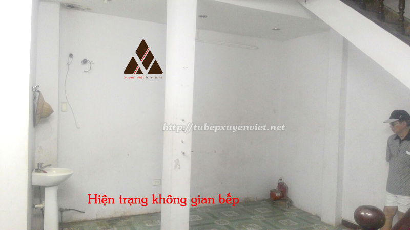 Hiện trang căn bếp nhà anh Hạnh - Phương Mai, Hà Nội