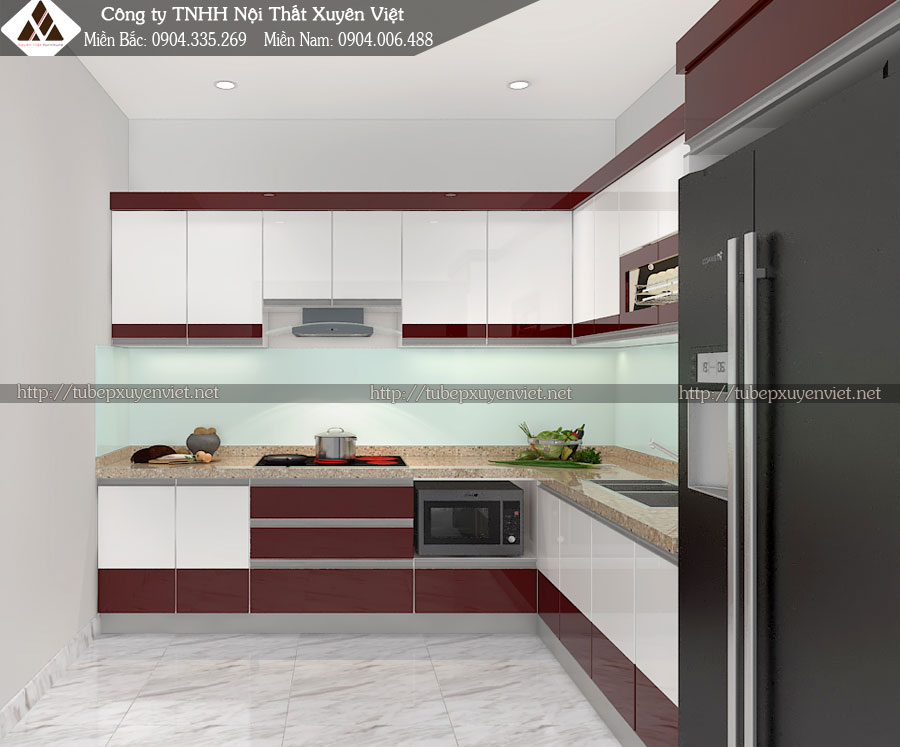 Thưởng thức tủ bếp đẹp với nhiều tính năng tiện ích và thiết kế tối ưu, giúp bạn trở thành đầu bếp tài ba và sở hữu không gian nấu nướng đáng mơ ước.