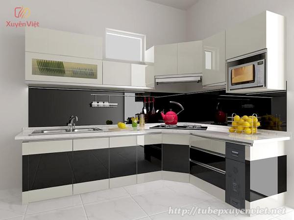 Thiết kế tủ bếp nhà chị Loang Hải Phòng
