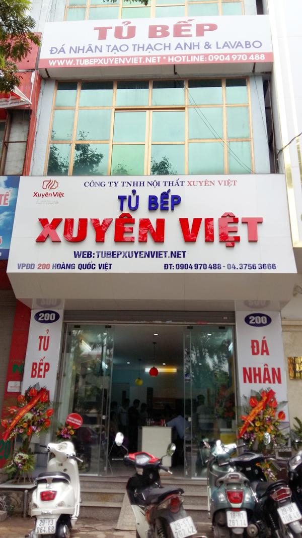 Showroom Tủ bếp Xuyên Việt số 200 Hoàng Quốc Việt, Hà Nội