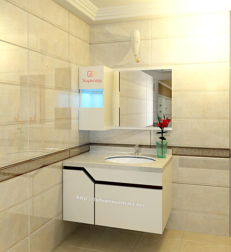 Tủ lavabo đẹp nhà cô Tân - Biệt Thự Sao Đỏ, Hải Phòng XV523
